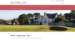 Desktop Screenshot of greyharlingsguesthouse.com