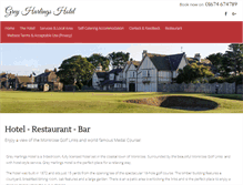 Tablet Screenshot of greyharlingsguesthouse.com